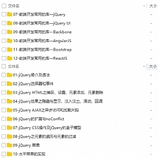 前端开发常用库